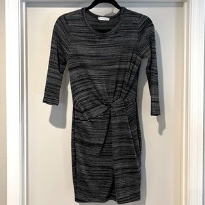 Lush knit dress 3/4 sleeves sz S